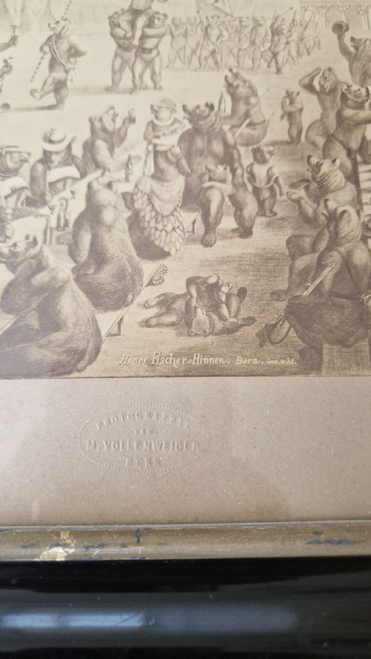 Poster & Bilder: Schützenfest Bern 1885 – Gebraucht aus Biberist von Femat 3
