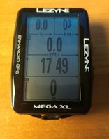 Lezyne Mega XL GPS bike Computer