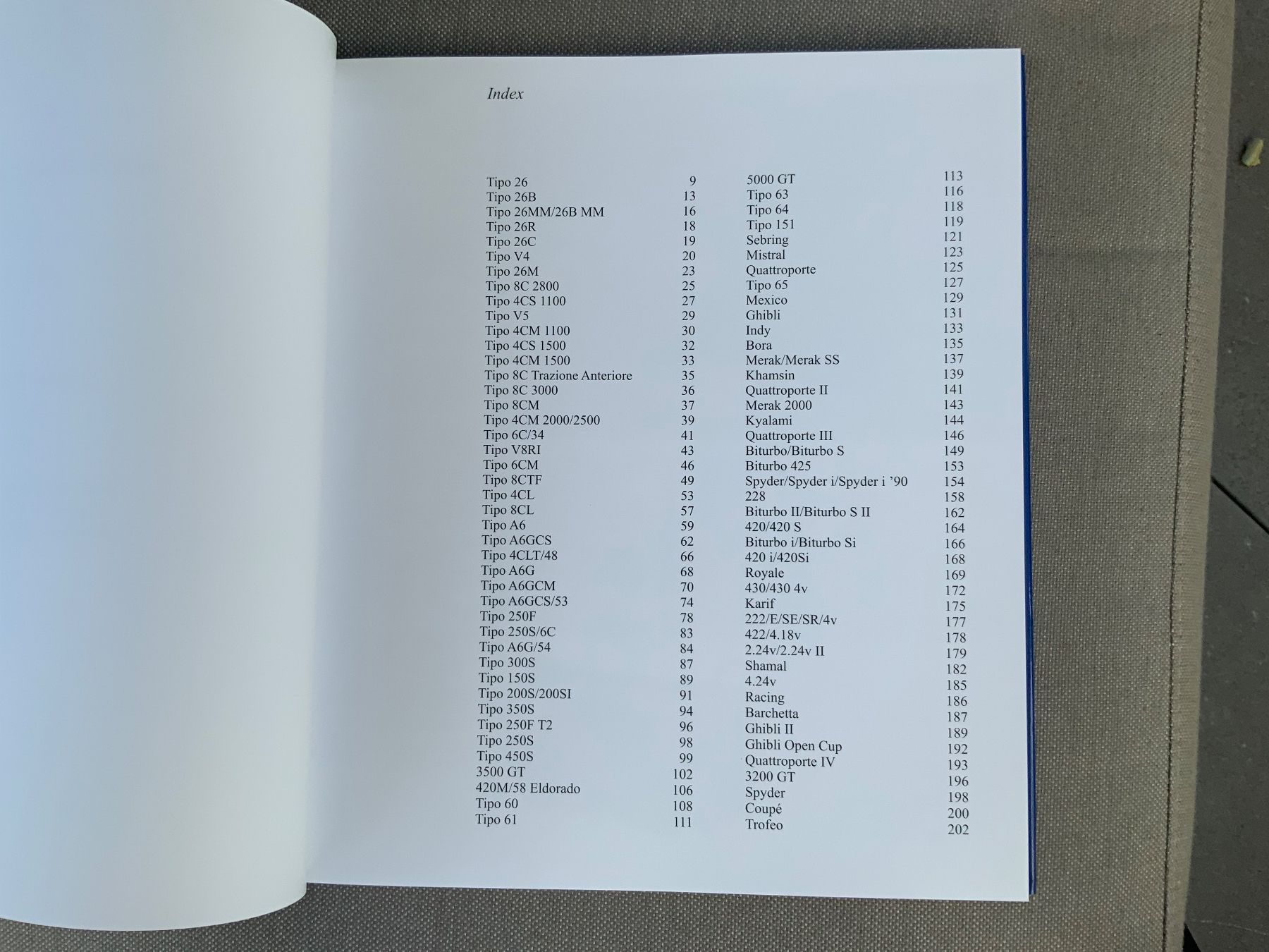 Bücher: Maserati catalogue 1926-2003 – Gebraucht aus Erlenbach ZH von Blondie1966 4