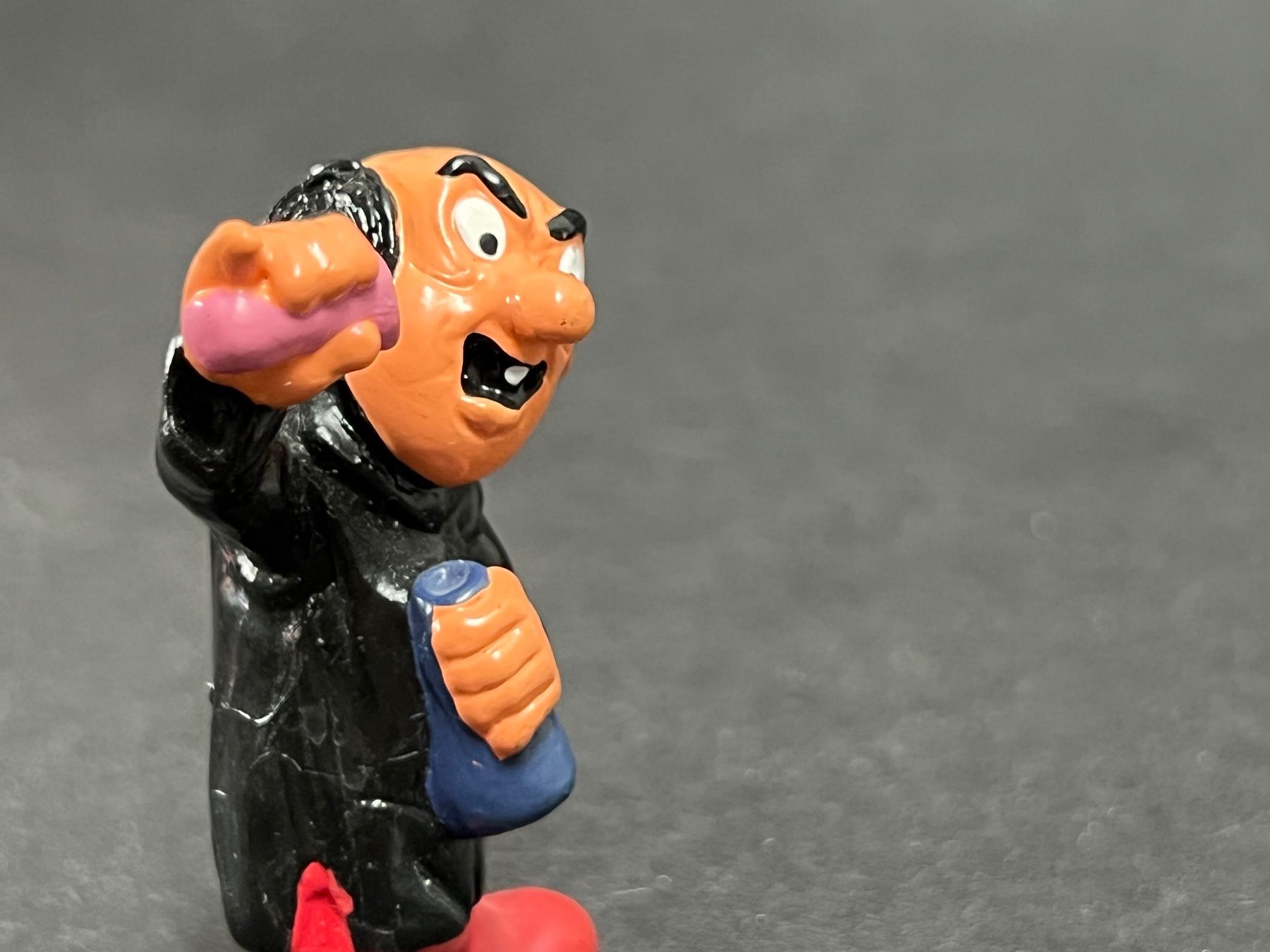 Schleich Statuette: Schleich Schlumpf 20232 Gargamel mit 2 Gläsern – Usato da Ennetbaden venduto da mapa05 4