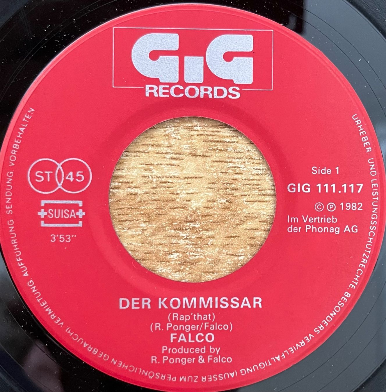 Schallplatten: FALCO - DER KOMMISSAR – Gebraucht aus Bussigny von  2