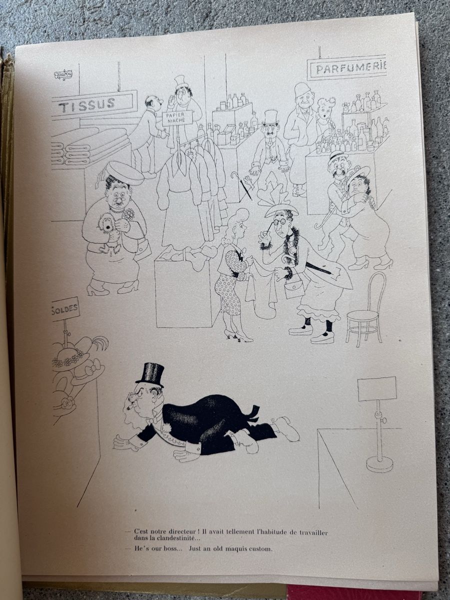 Bücher: Mappe DUBOUT Préfas du Gabriel Chevallier 1944 – Gebraucht aus Konolfingen von petzipetz 9