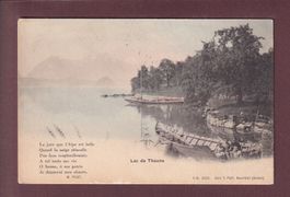 LAC DE THOUNE - Poème