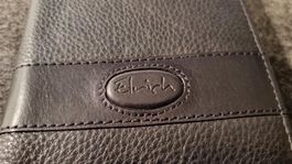 Portemonnaie Elrich Leder schwarz
