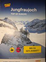Jungfraujoch TOP OF EUROPE Rabattprospekt 50% 2026