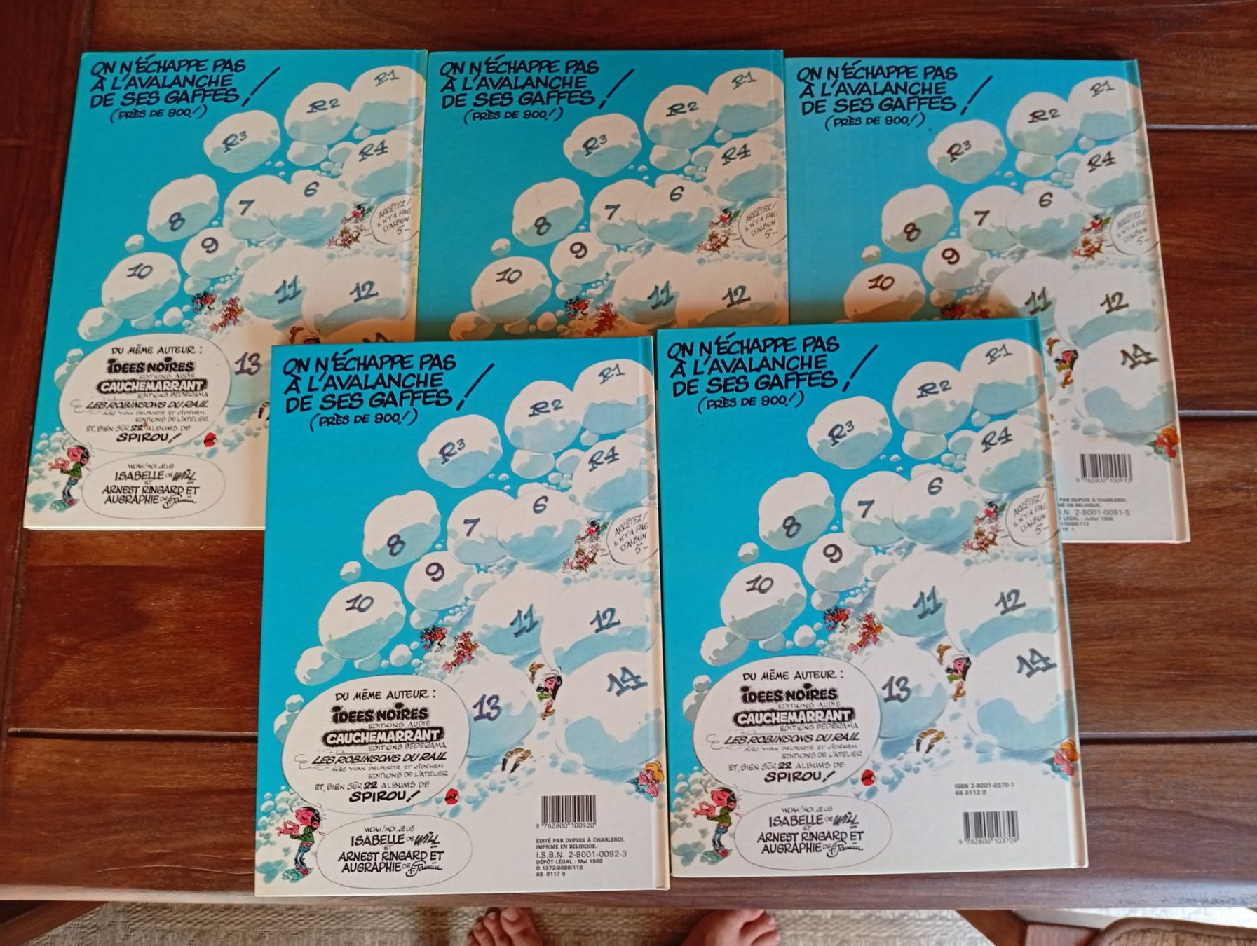 Fumetti: Lot 5x Gaston Lagaffe – Usato da Perrefitte venduto da 36B 2