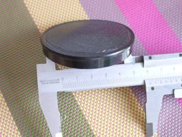 61mm Objektiv Vordeckel / bouchon avant / front cap. Slip-on