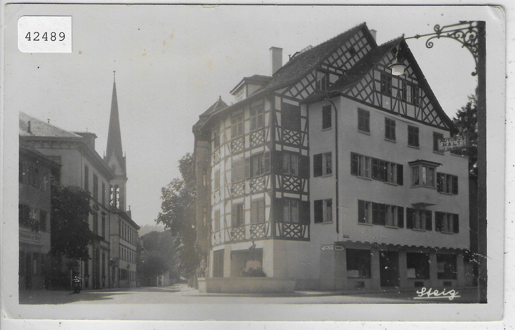 Cartoline postali: Schaffhausen - Stadtpartie – Usato da Ettingen venduto da Kartenplanet
