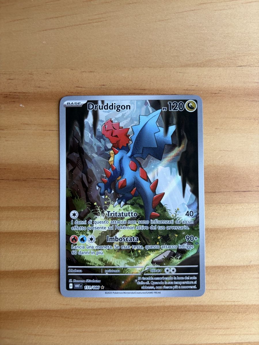 Pokémon Sammelbilder & Trading cards: Druddigon #151 Pokemon White Flare – Neu (gemäss Beschreibung) aus Bever von vyn_90