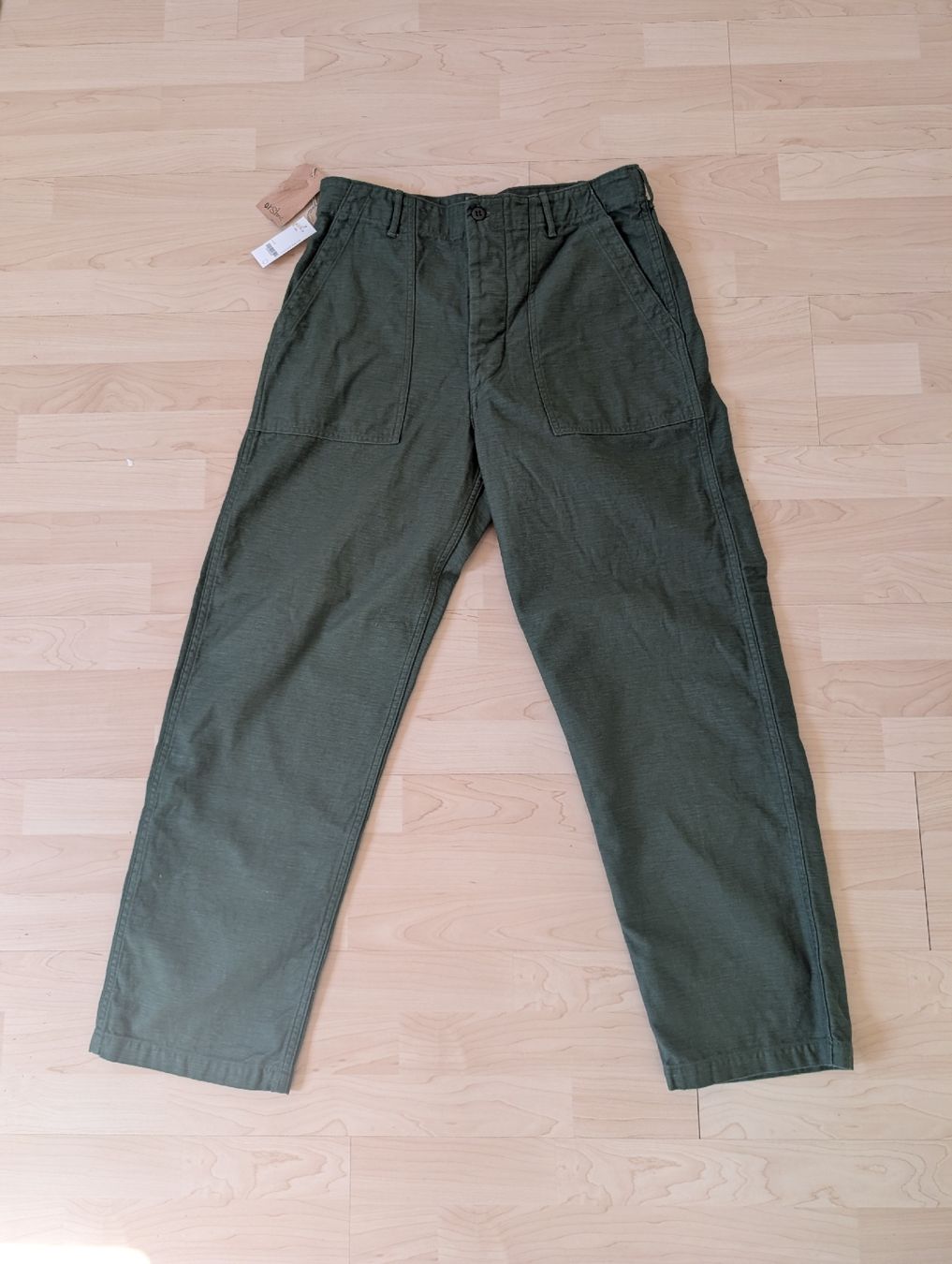 Pantalons: OrSlow Fatigue Pant S4 Regular Green NEW – Neuf avec emballage d'origine à Bern par lkslba