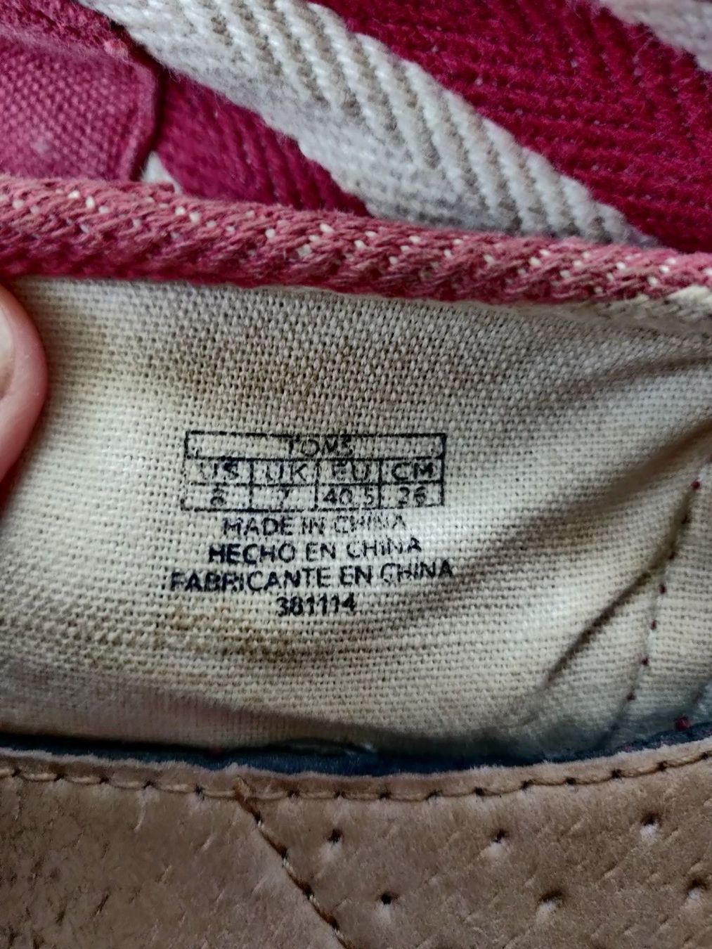 Scarpe da uomo: Herren Toms Schuhe – Usato da Schwyz venduto da Francesca54 3