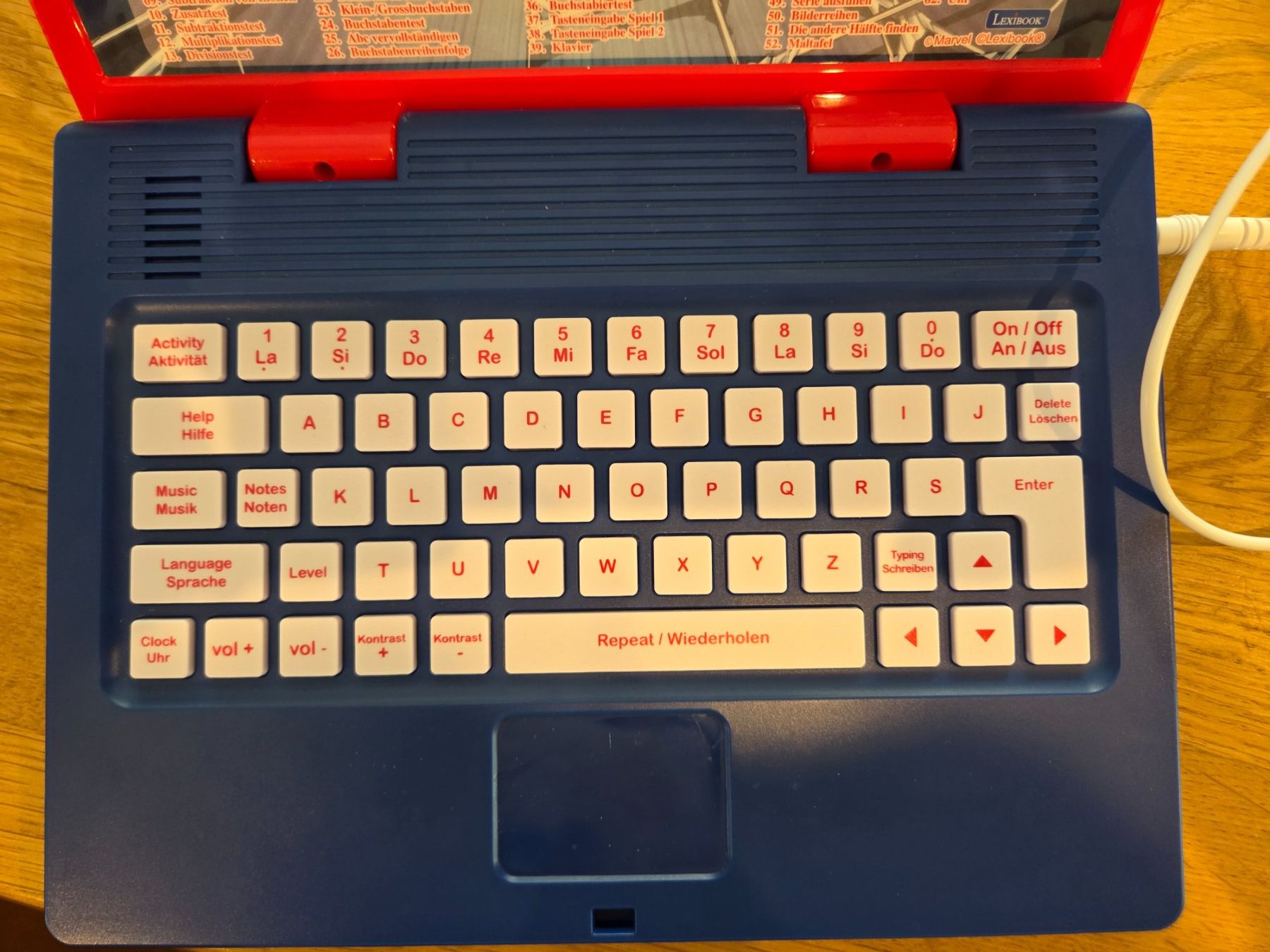 Giochi: Lexibook Lerncomputer Spider-Man Lernlaptop EN/DE, deutsch – Nuovo (secondo la descrizione) da Heinrichswil venduto da frankie19860 5