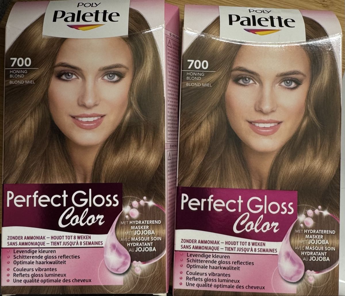 Färbemittel: 2x Poly Palette Perfect Gloss Color 700 Honigblond – Neu und originalverpackt aus Illnau von Demoniac