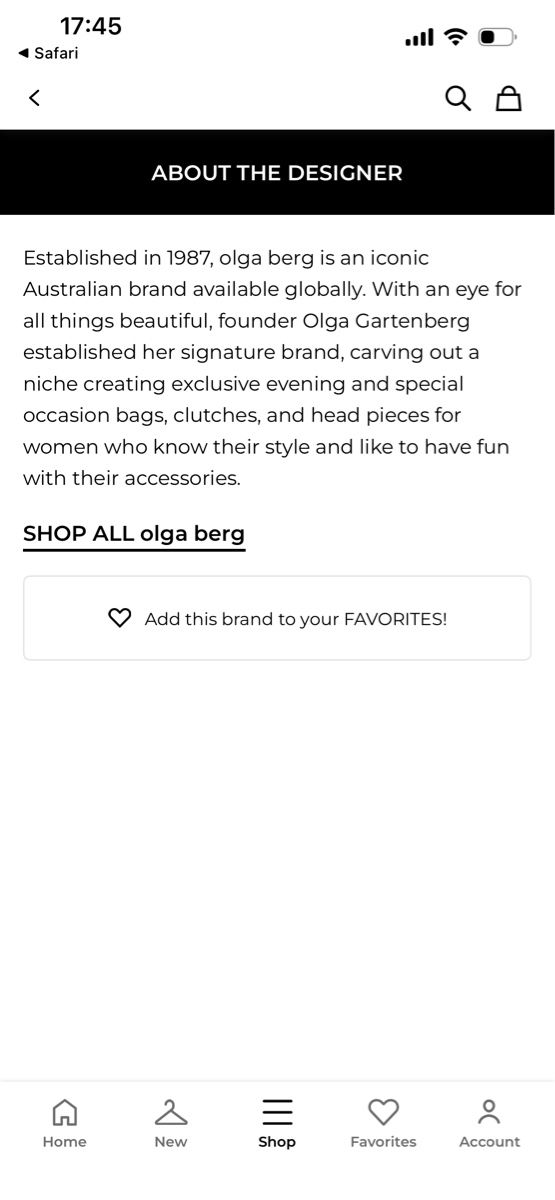 Borse da donna: Olga Berg clutch – Nuovo (secondo la descrizione) da Zollikon venduto da jud_cmm9 2