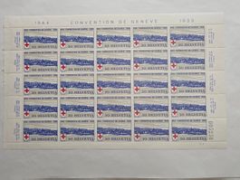 Kompletter Kleinbogen Genfer Konvention | Postfrisch