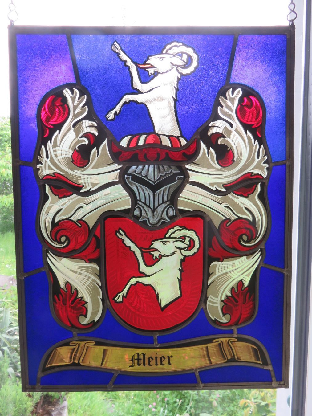 Altro in Antiquarato & Arte: Familien-Wappenscheibe "Meier" – Usato da Reinach BL venduto da golf1997 1