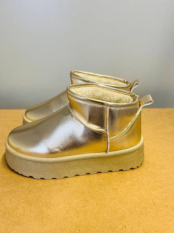Scarpe da donna: Damenboots gold – Nuovo e nell'imballaggio originale da Emmen venduto da IMV-Liquidationen