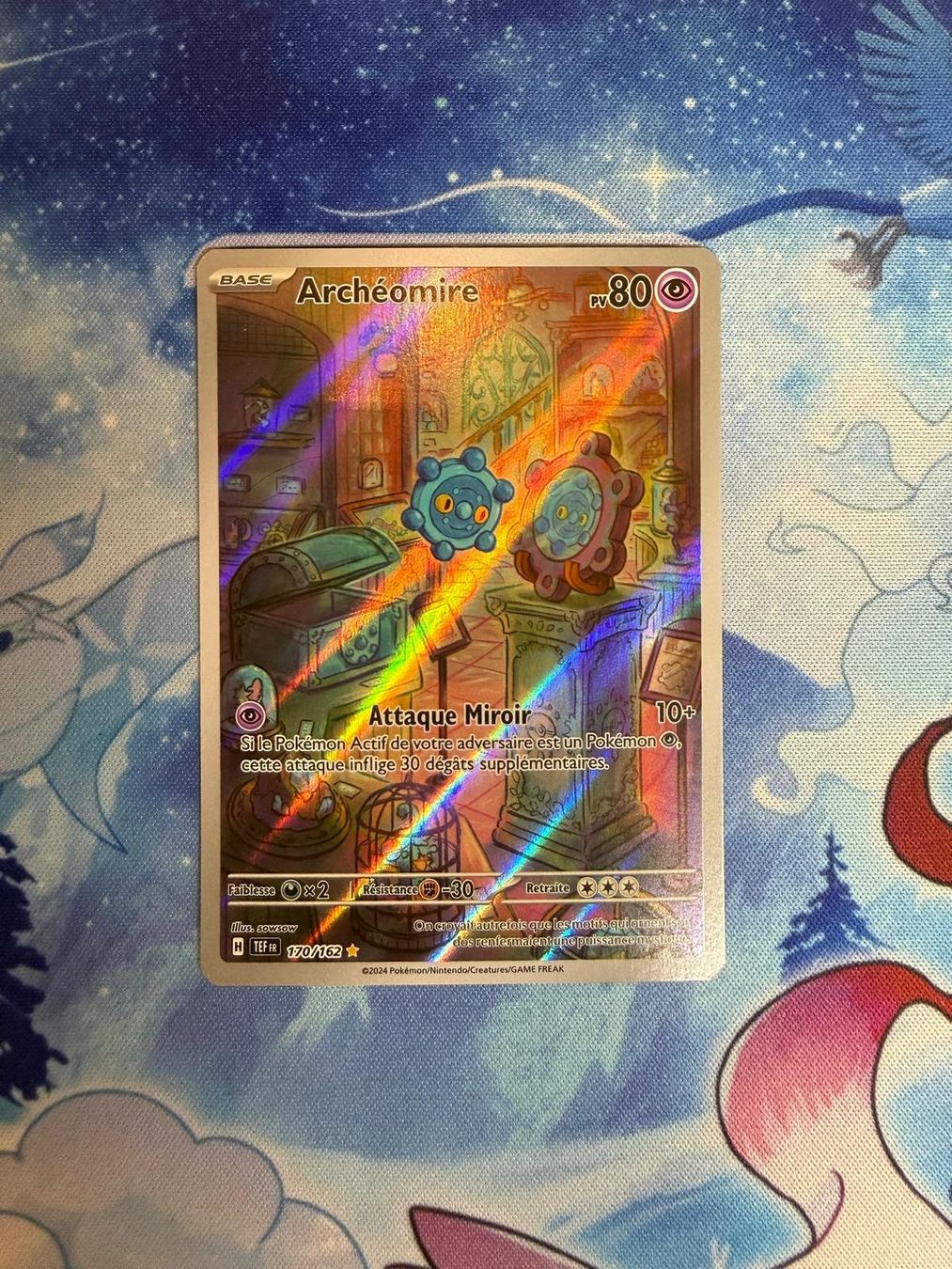 Pokémon Carte collezionabili: Archéomire AR - TEF 170 FR – Nuovo (secondo la descrizione) da Courgenay venduto da ScamBoxOff