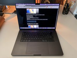 16“ Apple Macbook Pro M3 Max SPACE BLACK 36GB + 1TB SSD