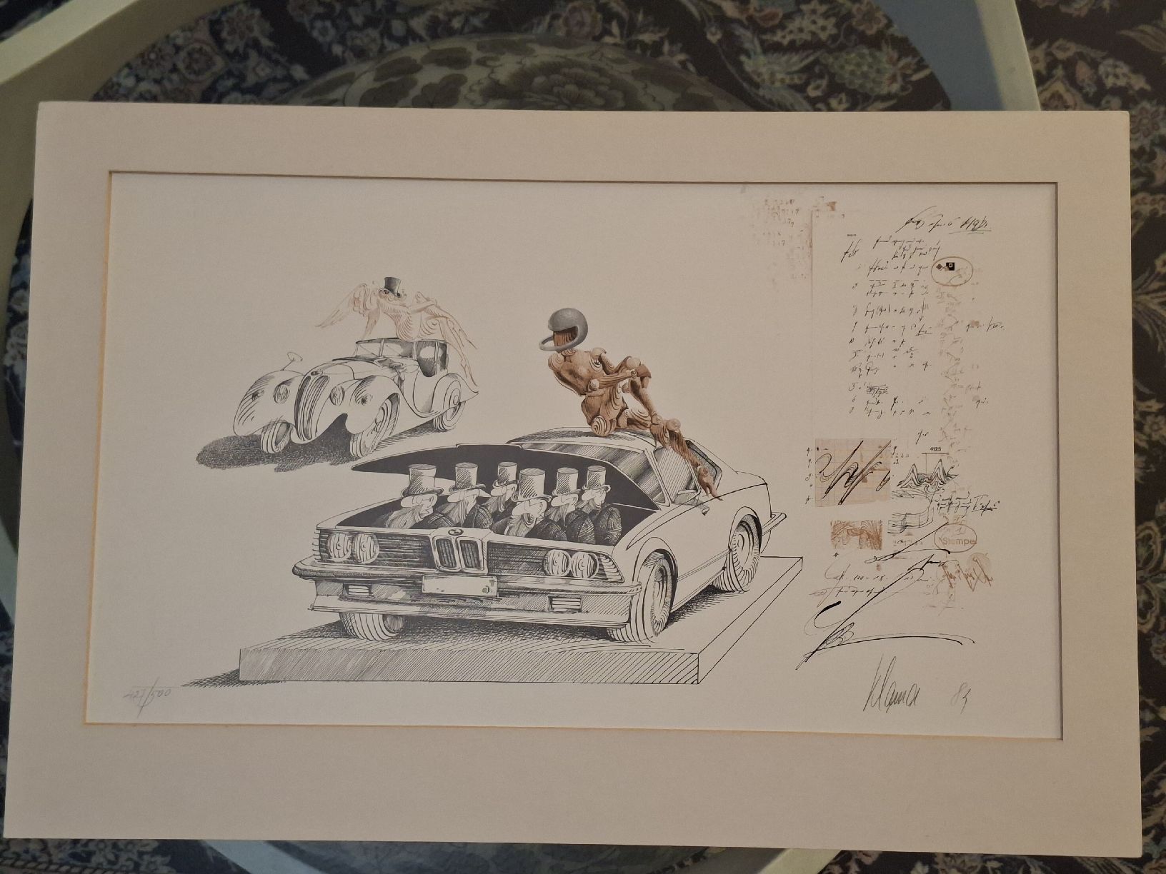 Grafica & Litografie: BMW Lithographie Dieter Olaf Klama  – Usato da Volketswil venduto da benluke