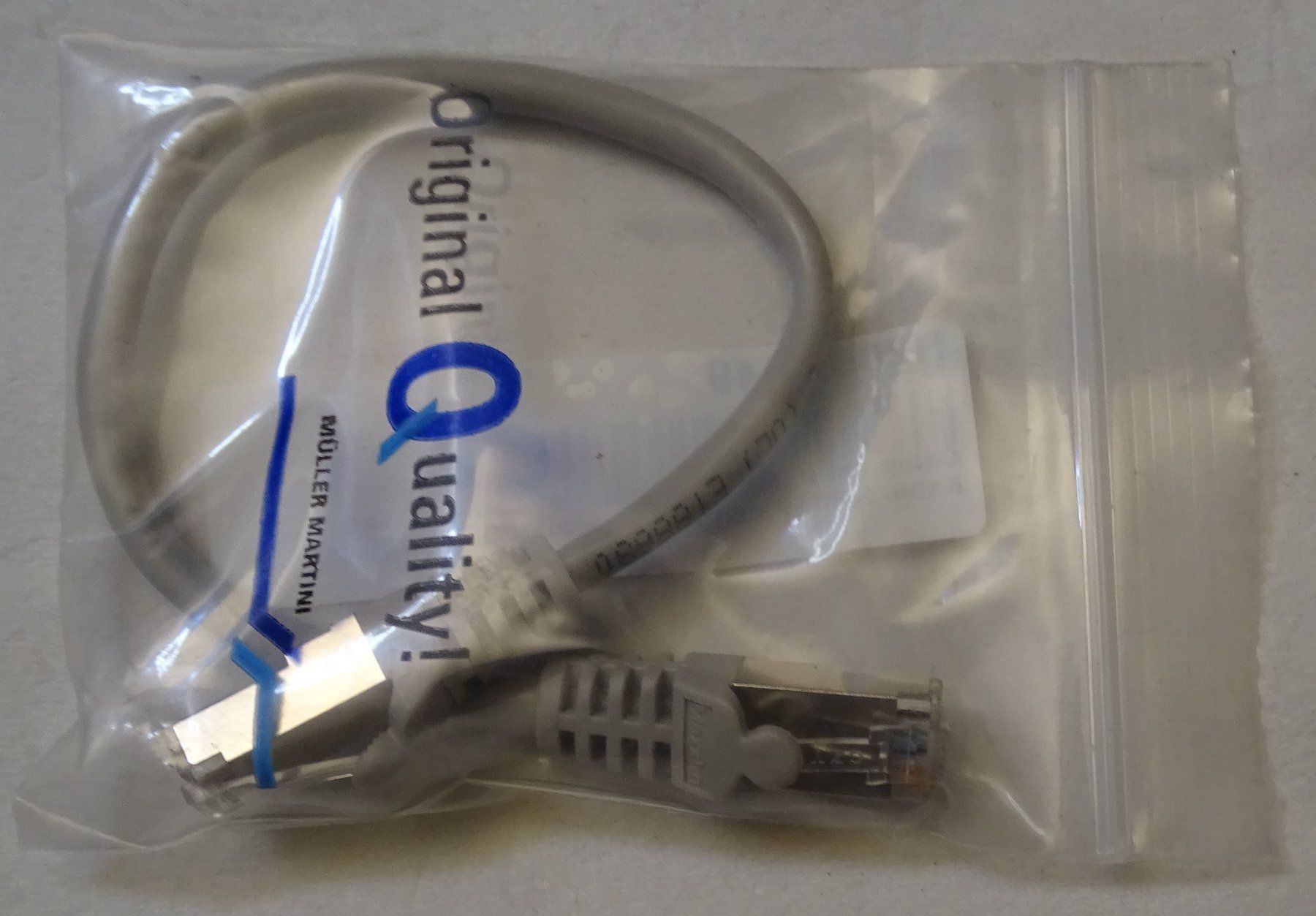 Cavi: ***TOP*** Kabel konf. Patch RJ45 parallel 0.30m ***TOP*** – Nuovo e nell'imballaggio originale da Zofingen venduto da Felix459 1