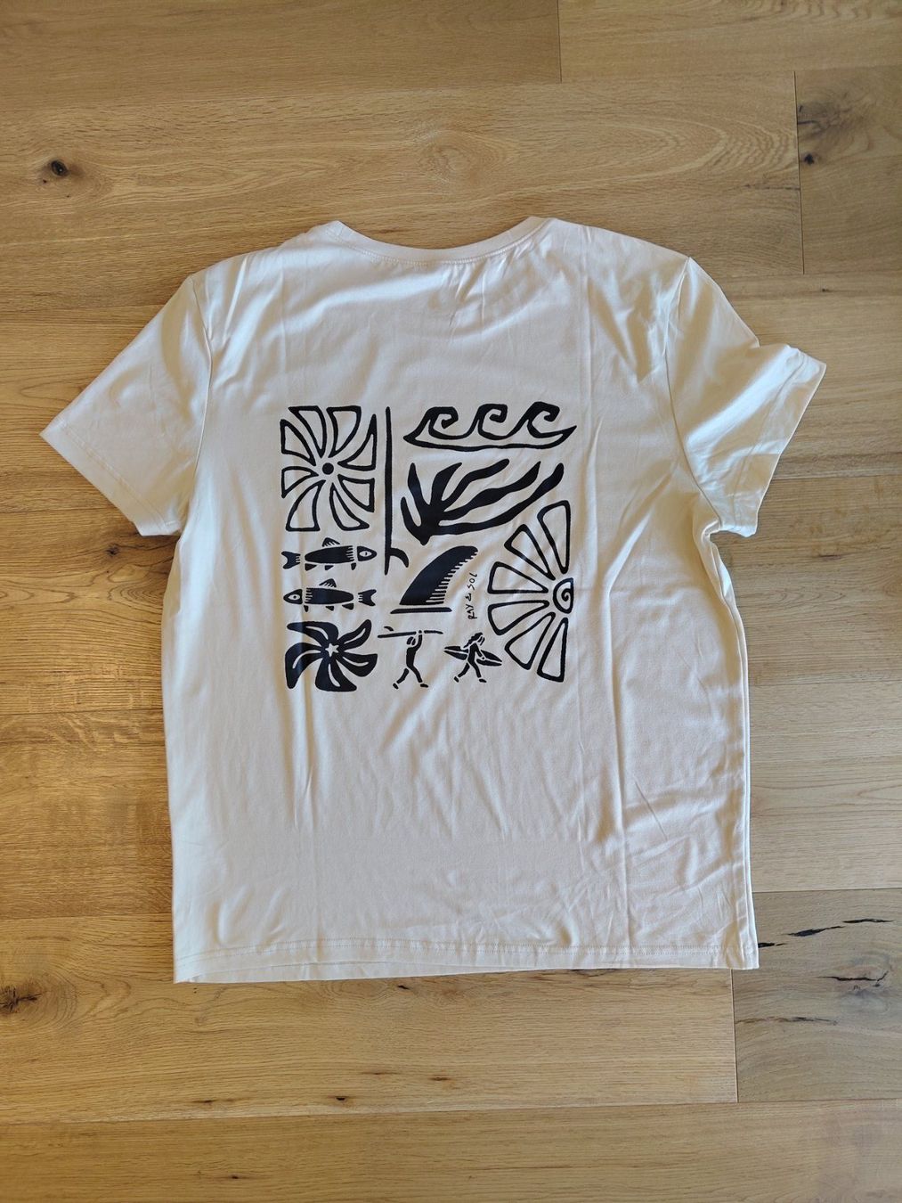 T-shirt: Tshirt sea L cream – Usato da Interlaken venduto da dmncmg 1