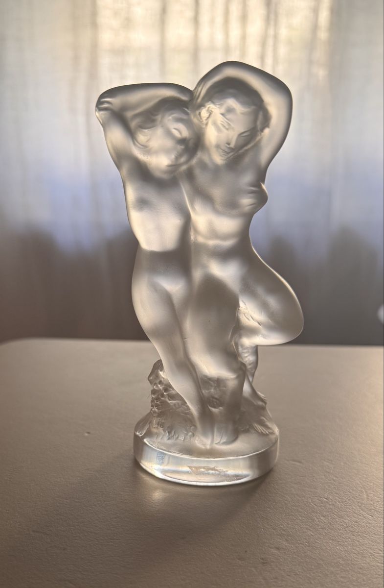 Lalique Statuette: Lalique Cristal "Deux figurines" Signed – Usato da Uetikon am See venduto da ste_xq7b
