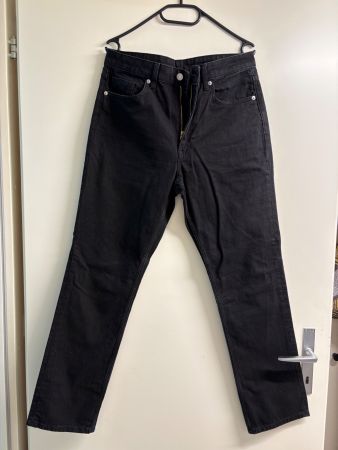 Schwarze H&M Jeans "Vintage Straight" Gr. 42 | High Waist...