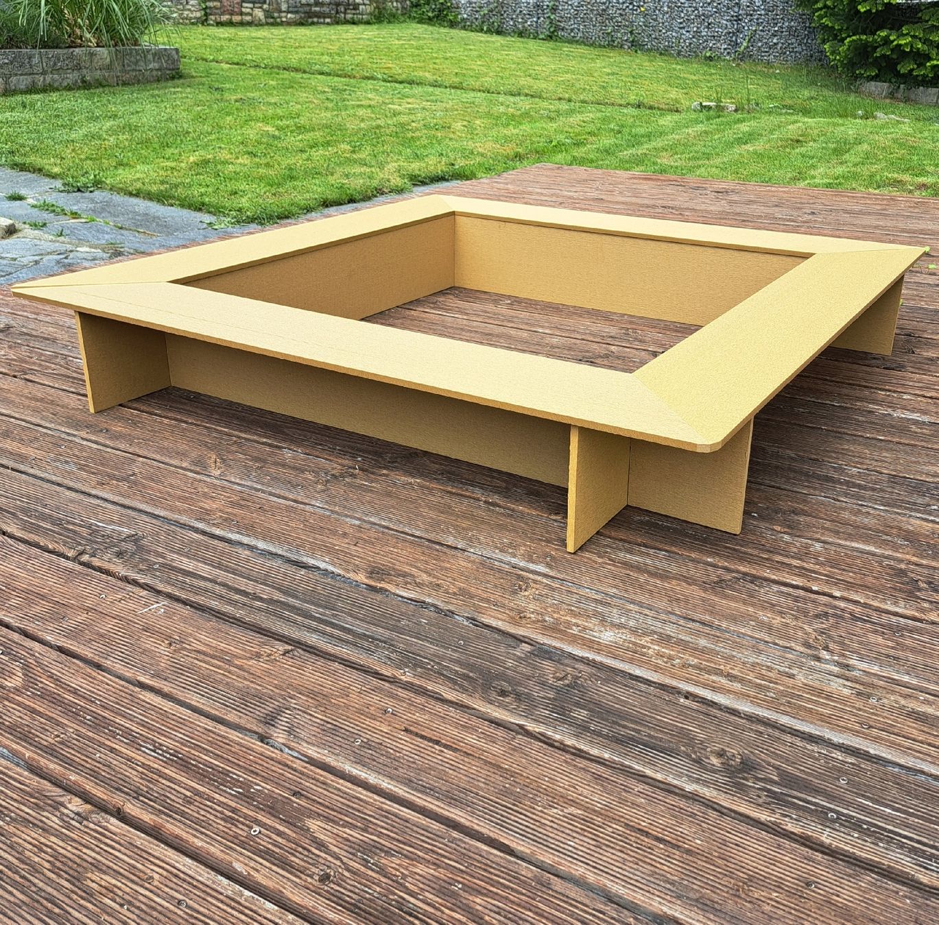 Sandkasten: Sandkasten mit Sitzrändern - 140 x 140 cm – Neu und originalverpackt aus Reinach BL von HT20 1