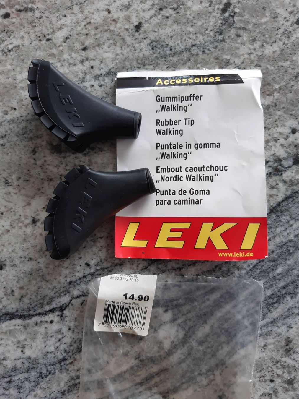 Leki Bastoncini da trekking: Gummipuffer zu Leki - Walking - Stöcken – Nuovo (secondo la descrizione) da Mels venduto da Barbara2020
