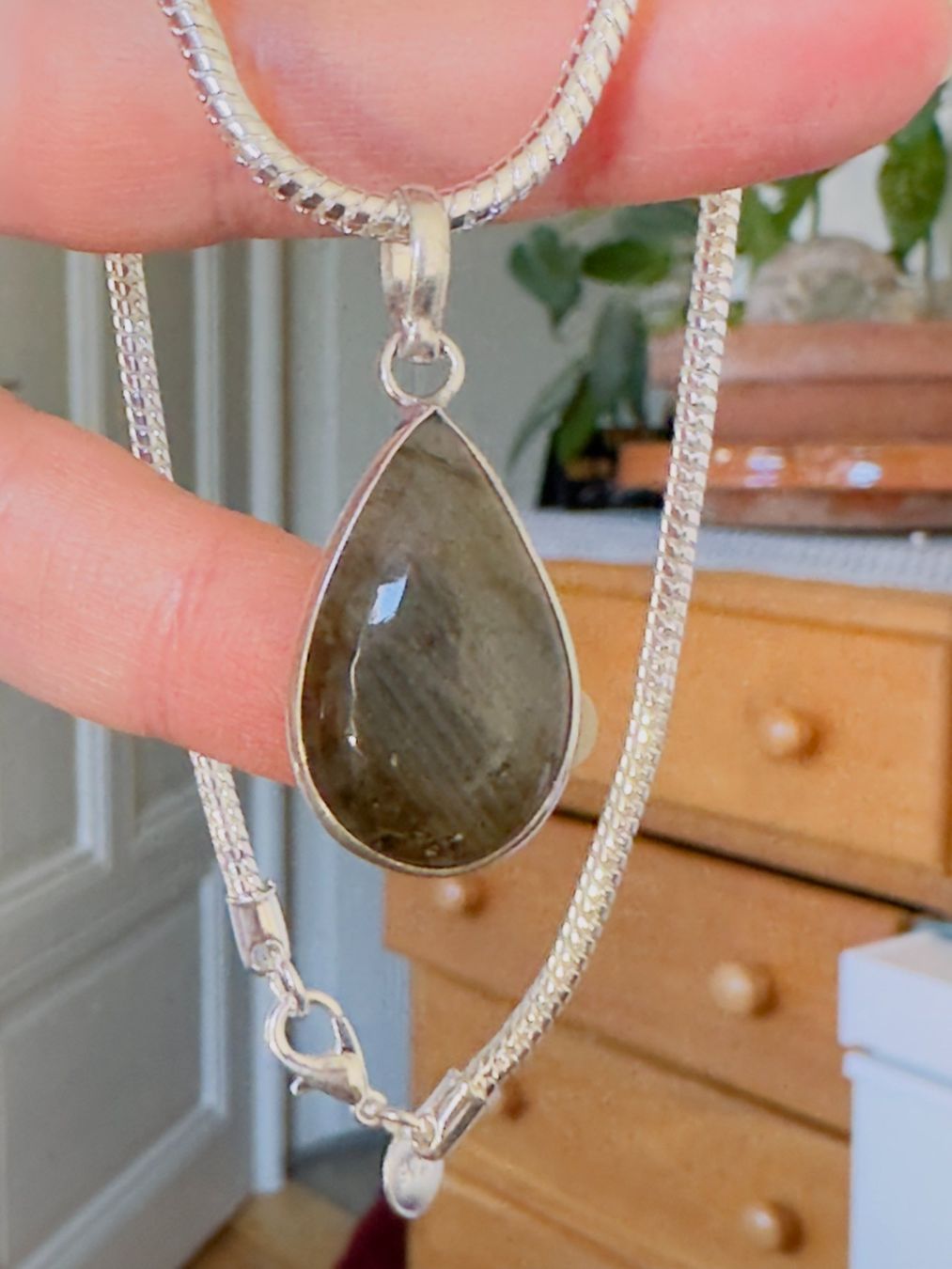 Catenine: Labradorite necklace – Nuovo e nell'imballaggio originale da Genève venduto da AGBERG 4