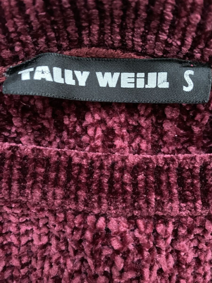 Tally Weijl Tops: Pull Tally Weijl S bordeaux – Gebraucht aus Le Lignon von Iris.8 1