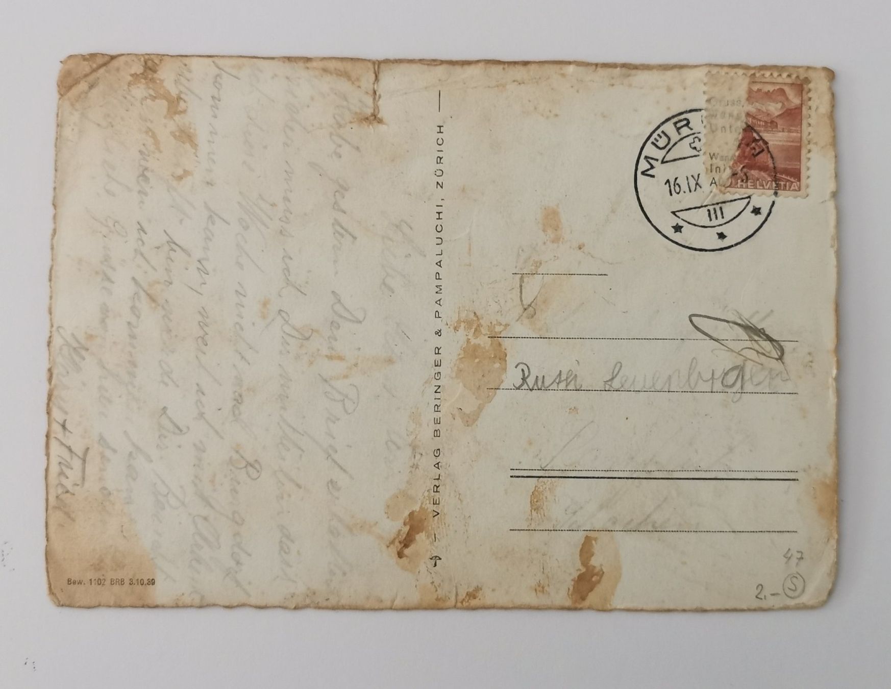 Cartes postales: Ansichtskarte – D'occasion à Aadorf par Chnorli-Furz 1