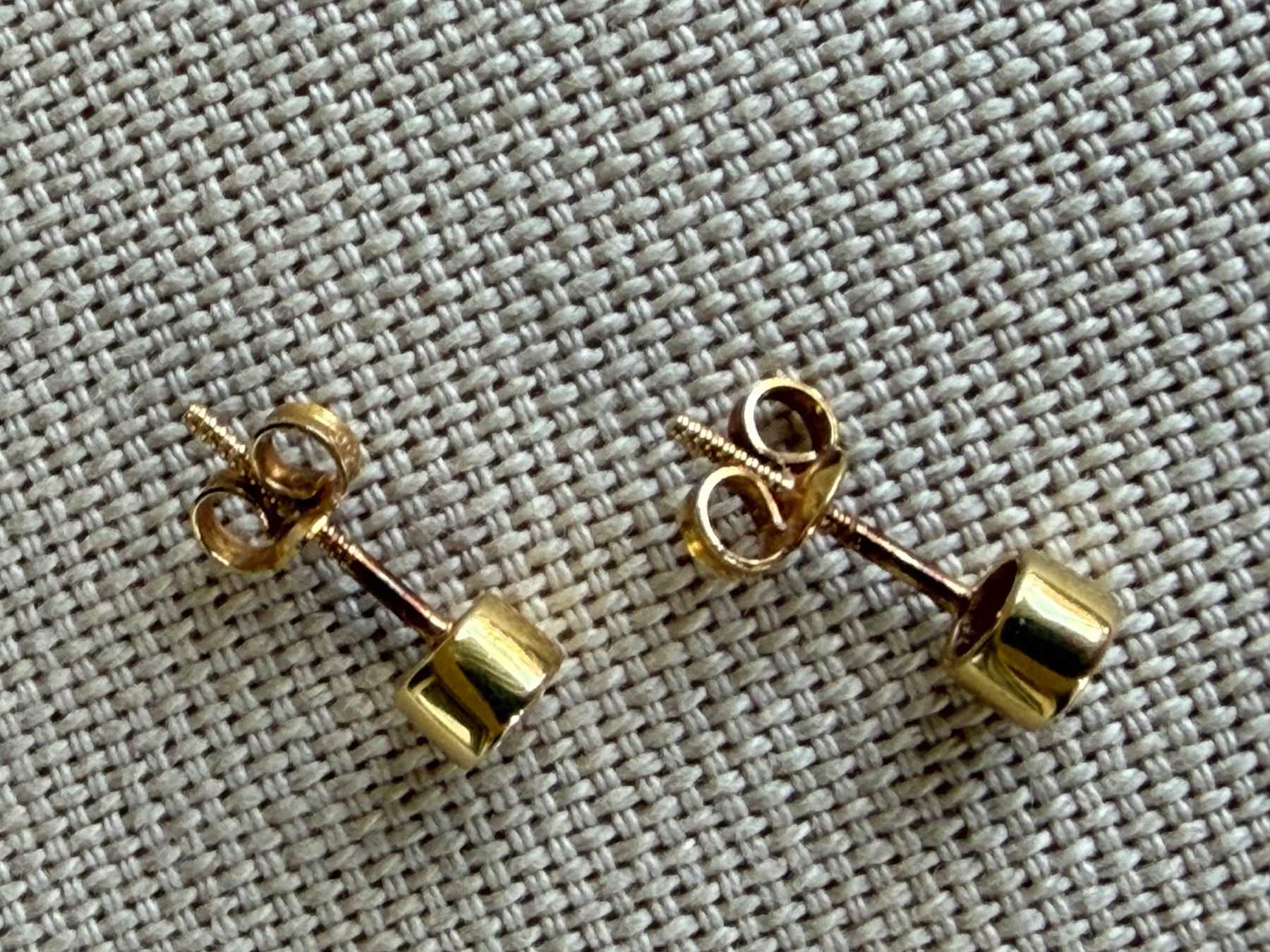 Orecchini pendenti & Orecchini a lobo: Diamant-Ohrstecker 750 Gelbgold – Usato da Bern venduto da ewi21 2