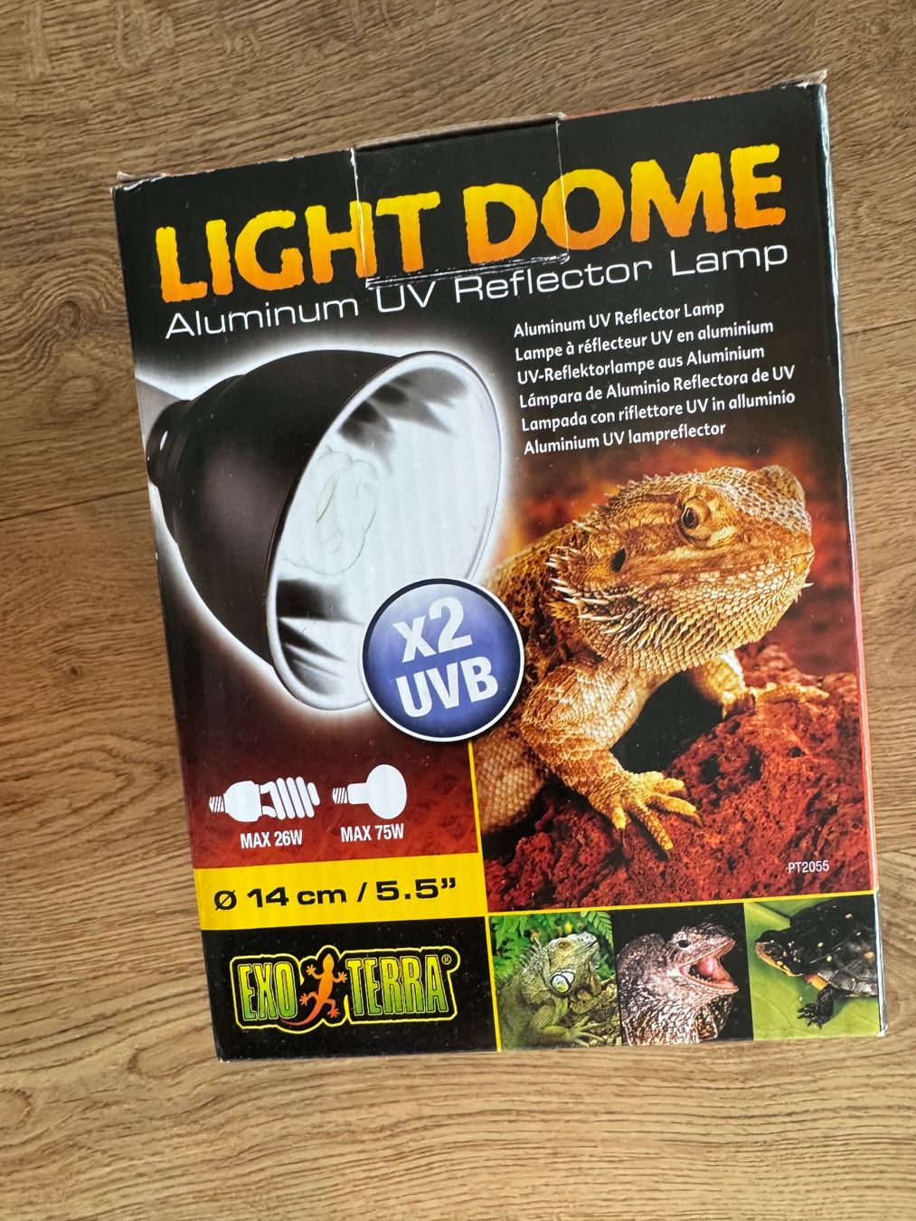 Exo terra Lampen: Exo Terra Light Dome Lampe Durchmesser 14 cm – Gebraucht aus Cham von Rubt