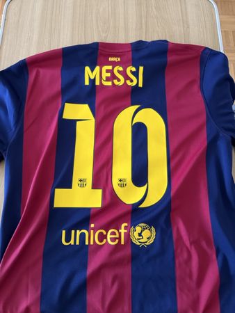 FC Barcelona Fussballtrikot Messi Grösse XL guter Zustand