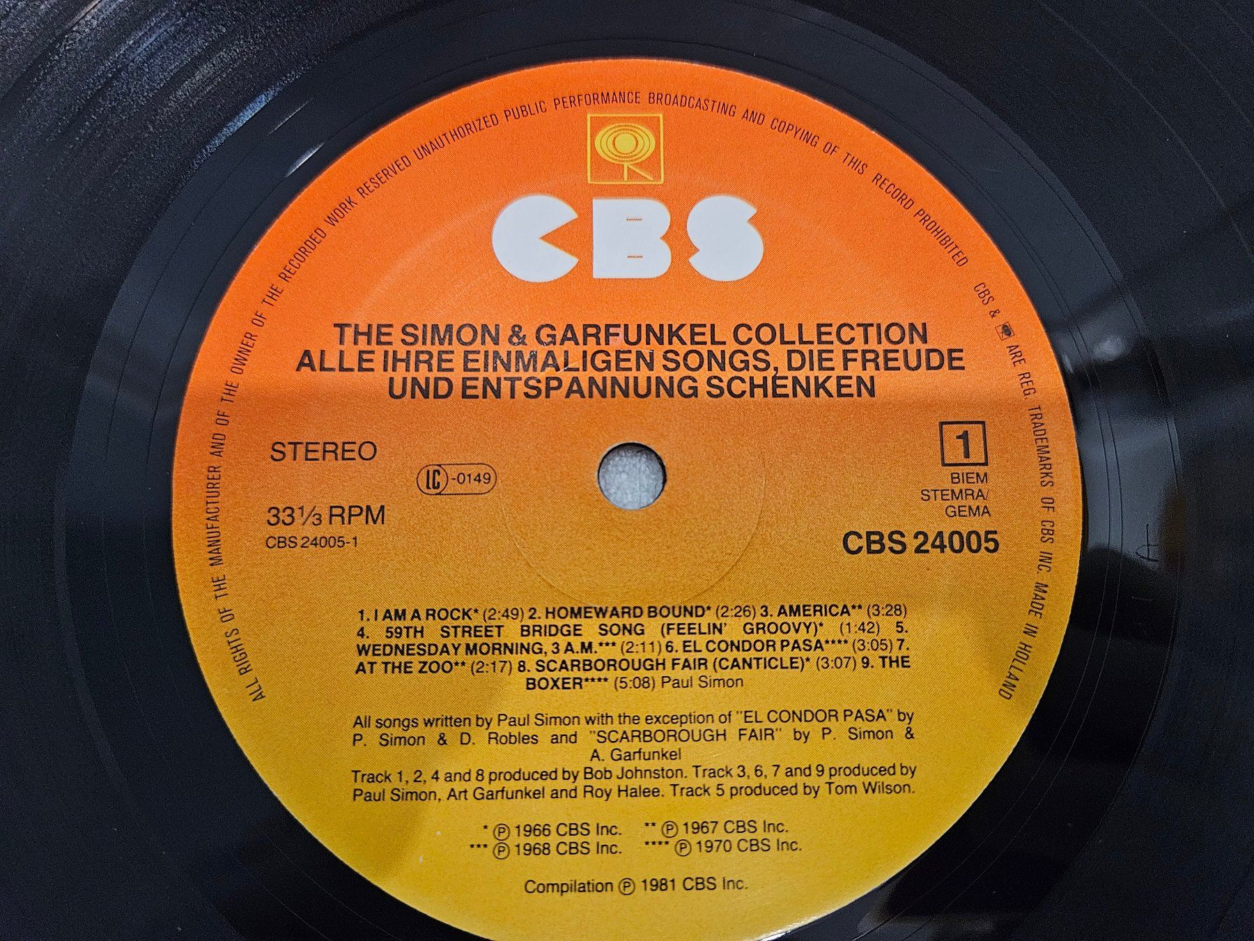Dischi in vinile: The Simon & Garfunkel Collection (LP, Rock, Compilation) – Usato da Uster venduto da Vinyl-Leidenschaft 5