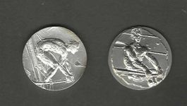 1974+1982 super Hans Ernimedallien FISA WM/2 mal auf Rotsee