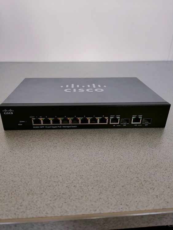 Cisco SG300-10PP (Gebraucht) in Hünenberg für CHF 45 – nur Abholung auf ...