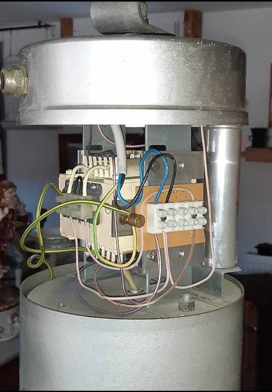 Lampade: Grosser Industrie Lampe, Vintage Lampe – Usato da Siblingen venduto da rantiques 3