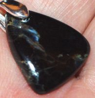 Anhänger L-5949 – Pietersit Cabochon ca. 17,5x15mm