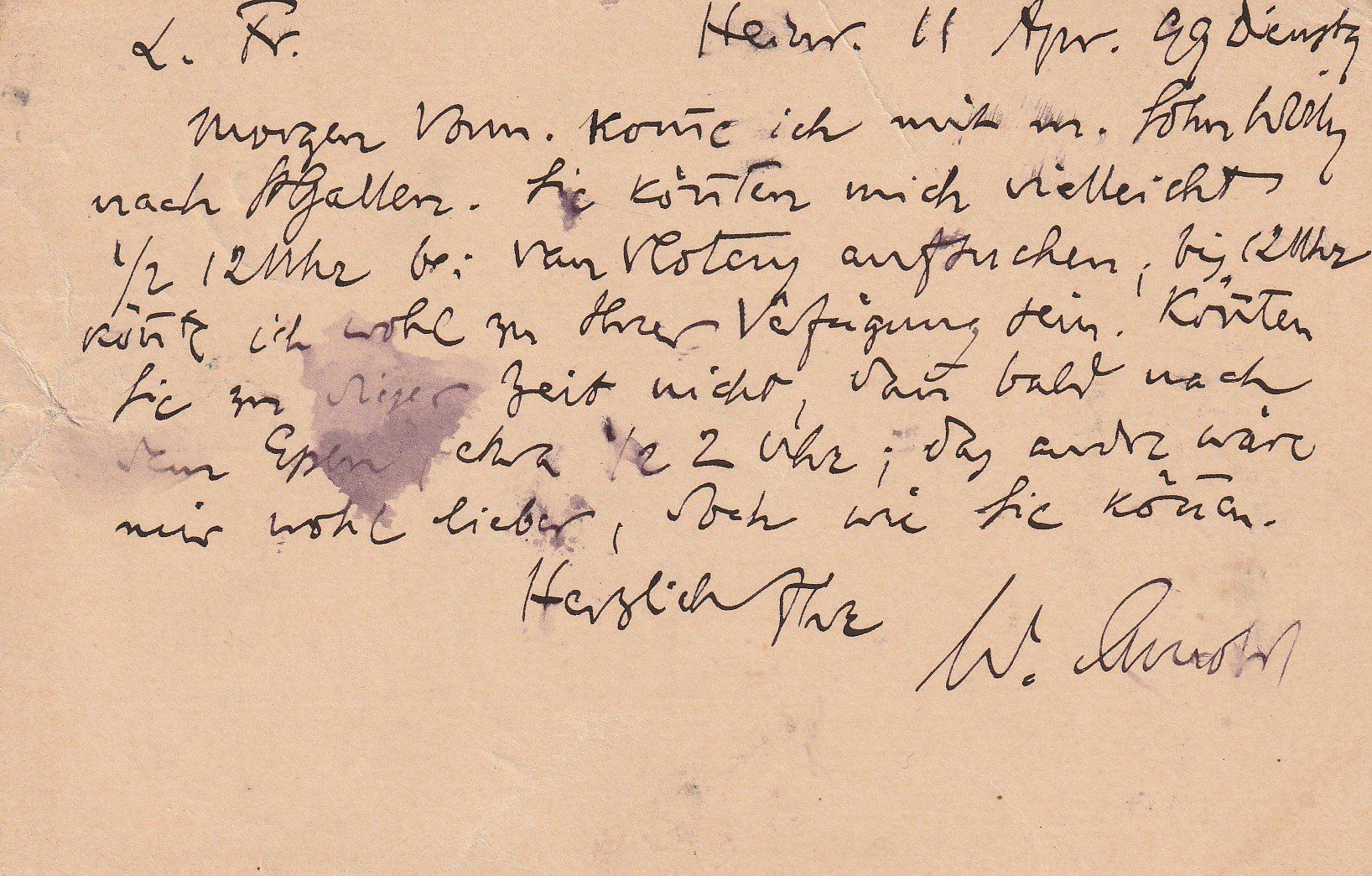 Tous les timbres: Postkarte-Ganzsache mit Bahnpoststempel 1899 – D'occasion à uttwil par Koehlerfred 1