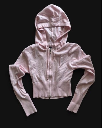 FB Sister Knitwear Kapuzenpullover rosa Grösse M neu