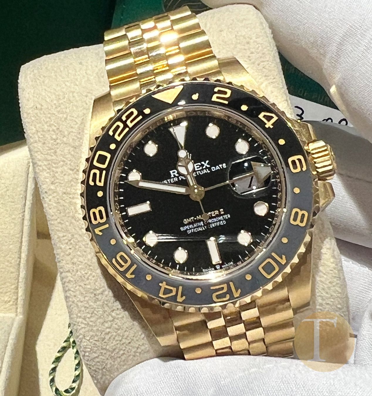 Rolex Orologi: Rolex GMT-Master II Gold Full Set 2023 – Nuovo (secondo la descrizione) da Suhr venduto da thomann1998 7