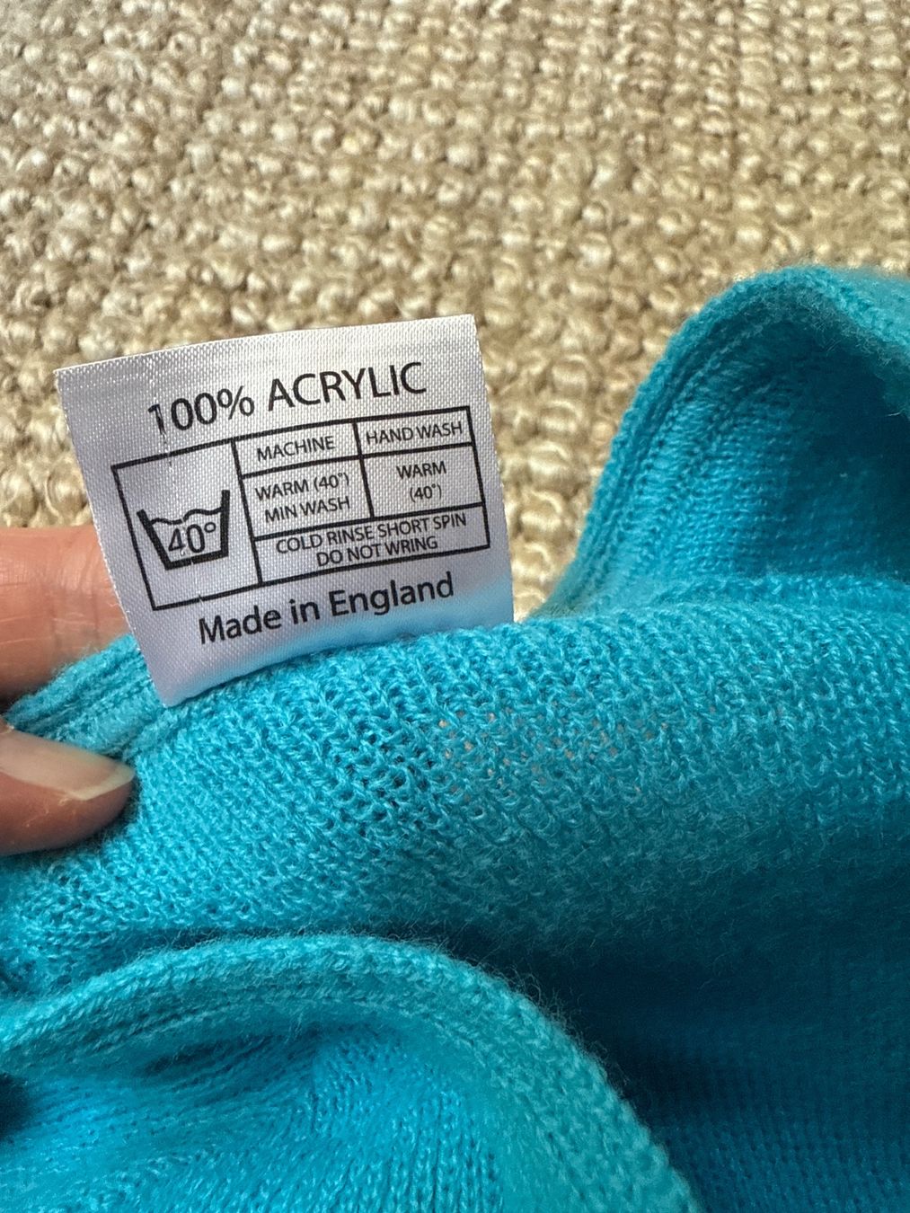 Maglioni & Felpe: Tanz Wickeljacke Türkis Gr. 128 – Usato da Horw venduto da Edith1981 2
