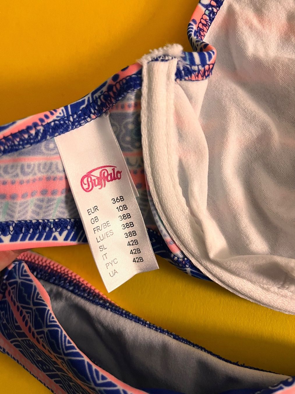Buffalo Badekleider & Bikinis: BUFFALO, Bikini, Grösse 36B, Farbe Blau gemustert – Neu und originalverpackt aus Rudolfstetten von gst_g7xl 3