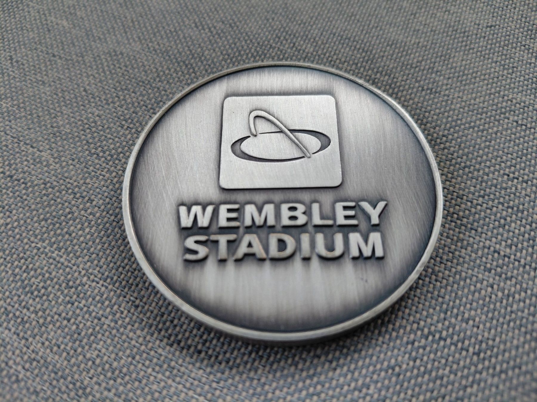Medaillen: Medaille Wembley Stadion – Gebraucht aus Schmerikon von Olympia04 1