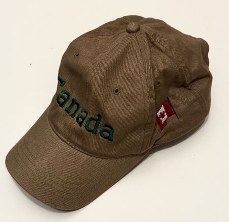 Casquette CANADA, one size, taille ajustable, beige