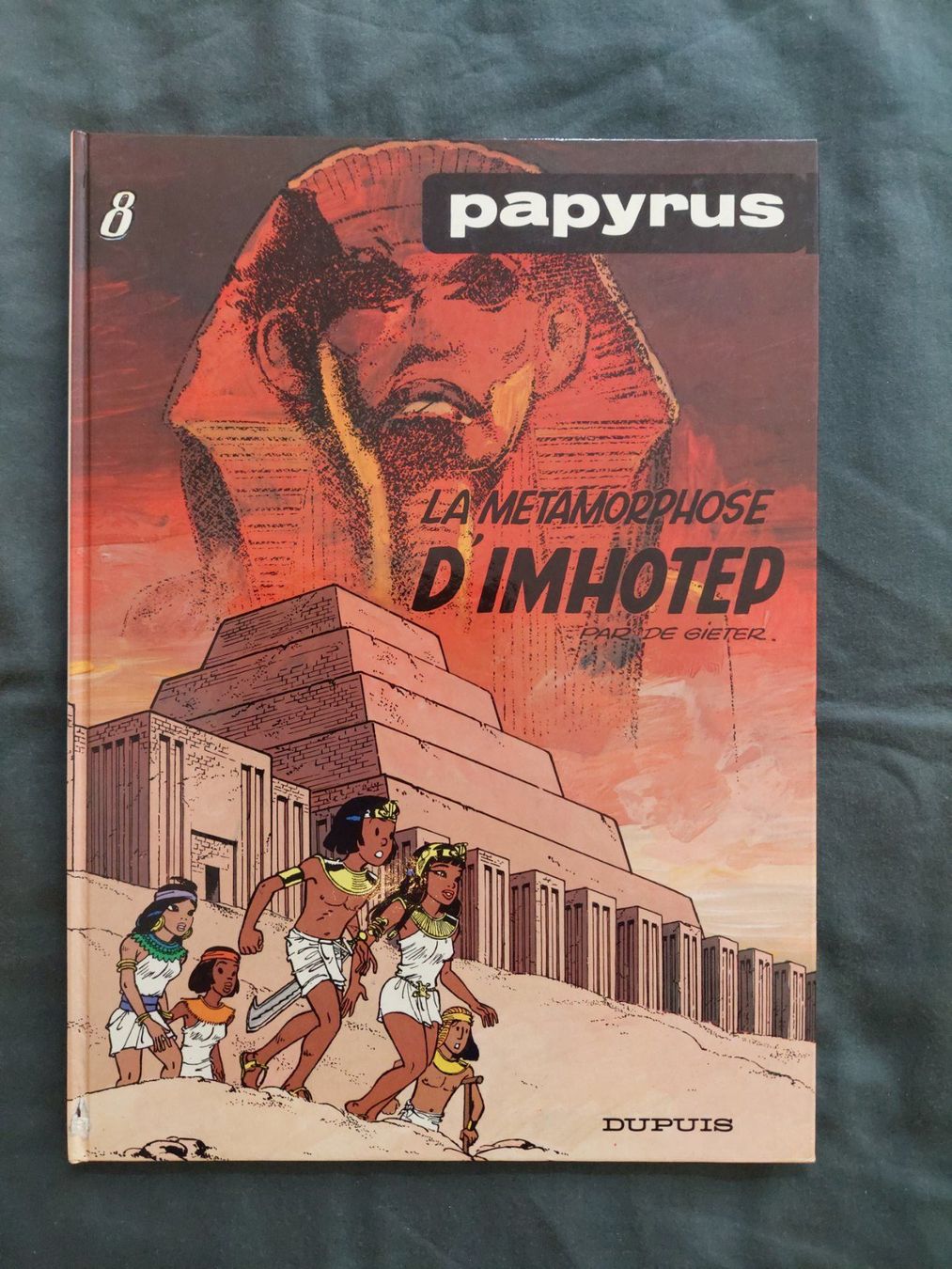 Fumetti: Papyrus T.8 La Métamorphose D'Imhotep EO 1985 TBE – Usato da Genève venduto da Blu_BD