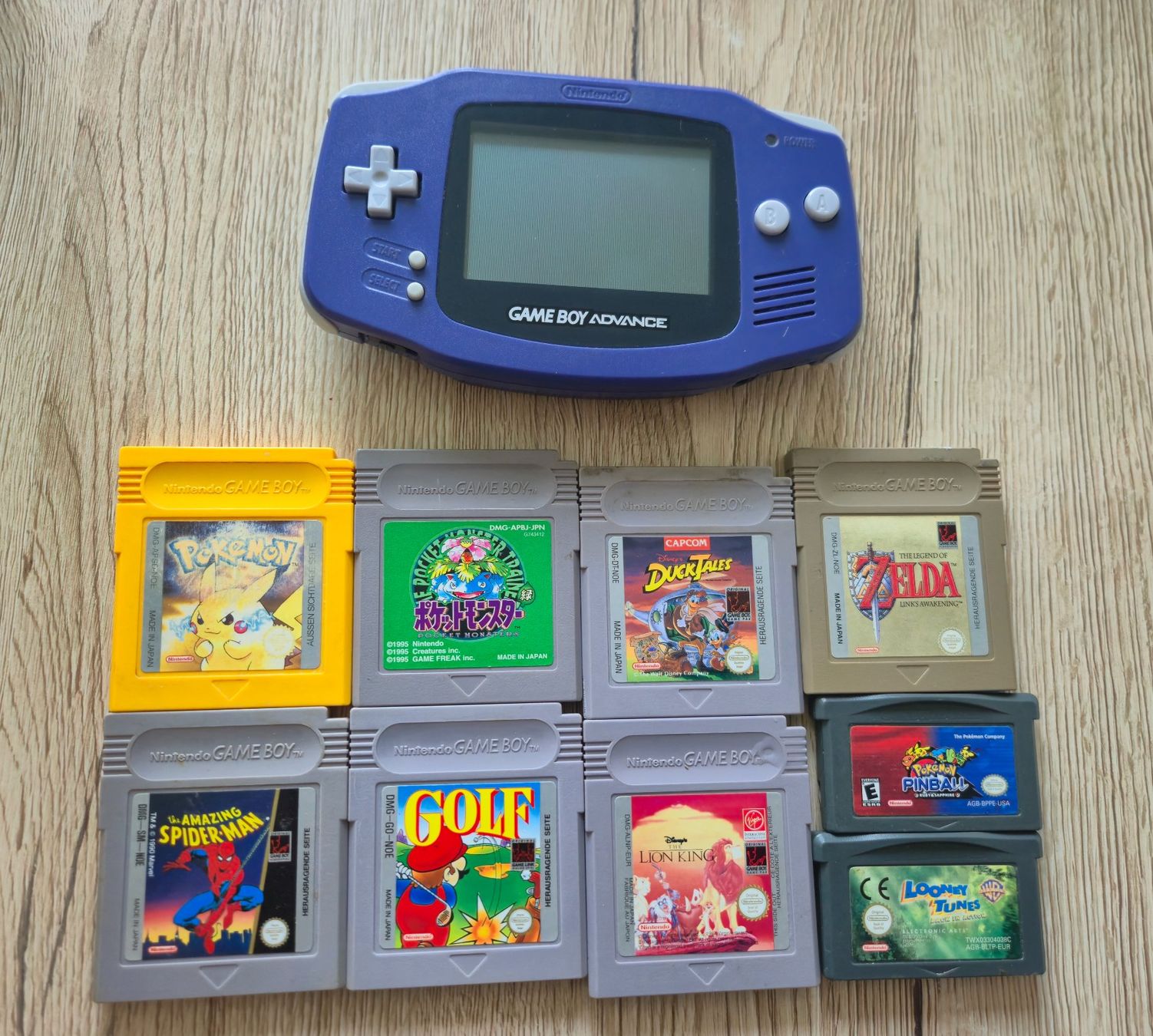 Nintendo Console: Game Boy Advance mit 9 Spielen – Usato da Schaffhausen venduto da Nitroglix
